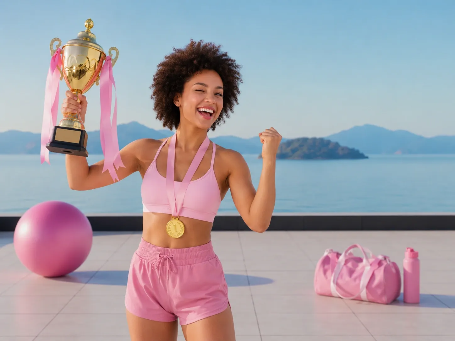 Pink win sportgirl
